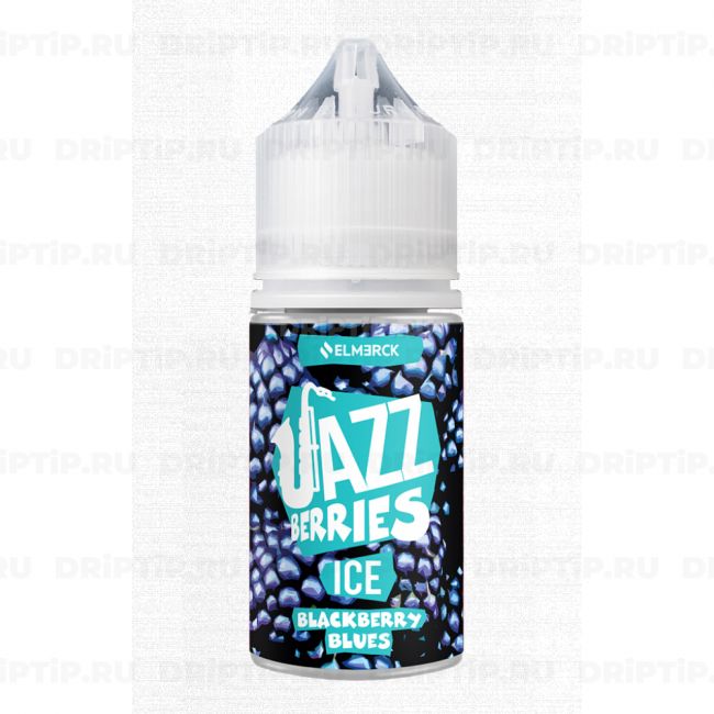 Жидкость Jazz Berries Ice Salt - Blackberry Blues Срок годности до 12.2024 