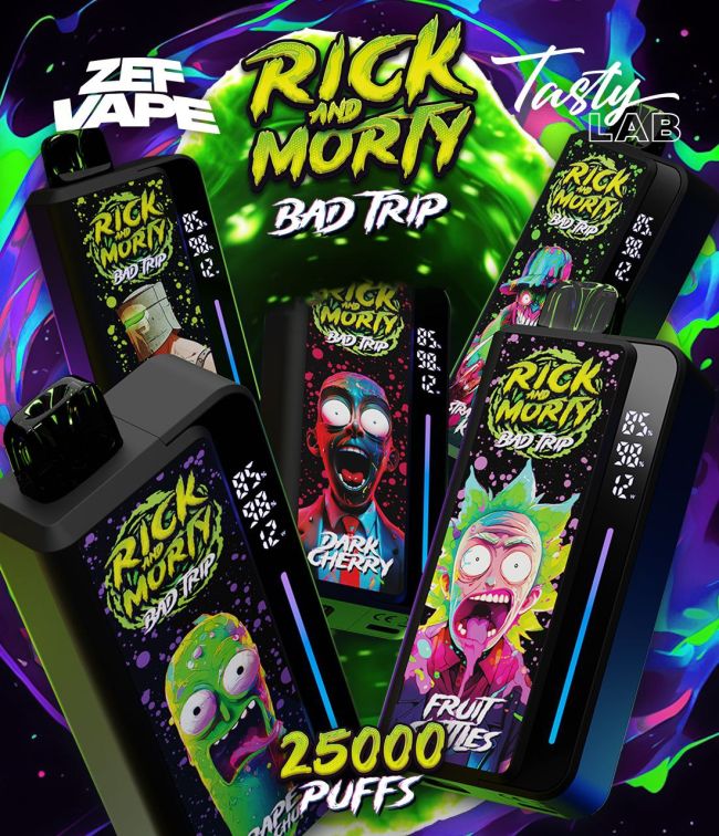 Rick and Morty Bad Trip 25000 - Малиновая Кола Rick and Morty Bad Trip 25000 - Малиновая Кола