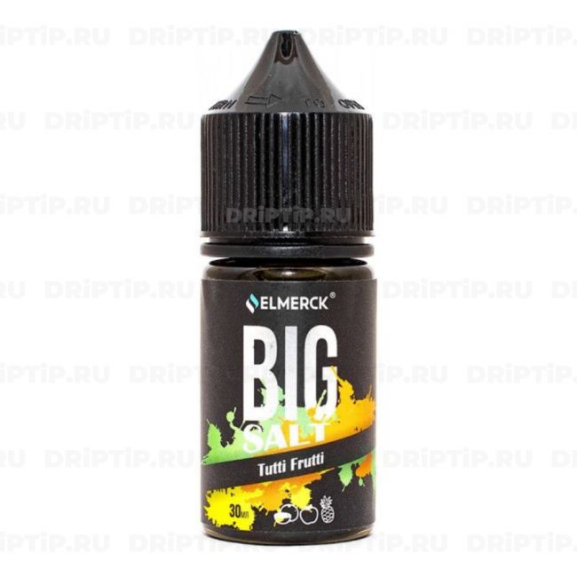 Жидкость Big Salt - Tutti Frutti Срок годности до 12.2024  Жидкость Big Salt - Tutti Frutti Срок годности до 12.2024