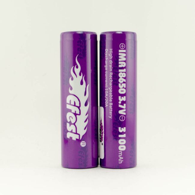 Аккумулятор Efest IMR 18650 20А 3100 мАч (V1) Аккумулятор Efest IMR 18650 20А 3100 мАч (V1)