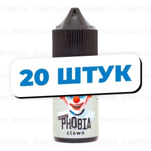 Phobia Salt - Clown (20 штук / упаковка) Срок годности до 12.2025 Phobia Salt - Clown (20 штук / упаковка) Срок годности до 12.2025