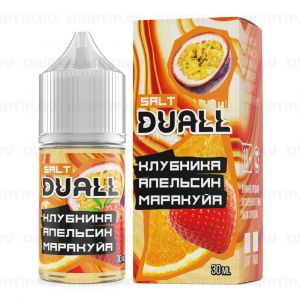 Duall Salt - Клубника Апельсин Маракуйя Duall Salt - Клубника Апельсин Маракуйя