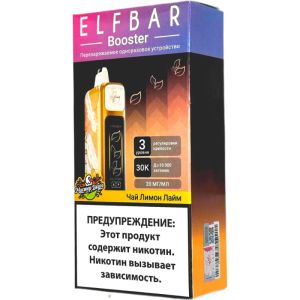 Elf Bar Booster 30000 - Чай Лимон Лайм
