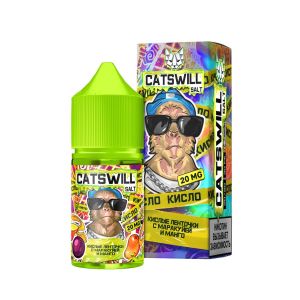 Catswill Sour Salt - Кислые Ленточки с Маракуей и Манго Catswill Sour Salt - Кислые Ленточки с Маракуей и Манго
